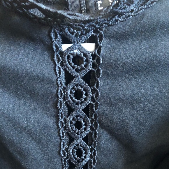 3/$20 Flutter sleeve crocheted bodysuit - Picture 3 of 5